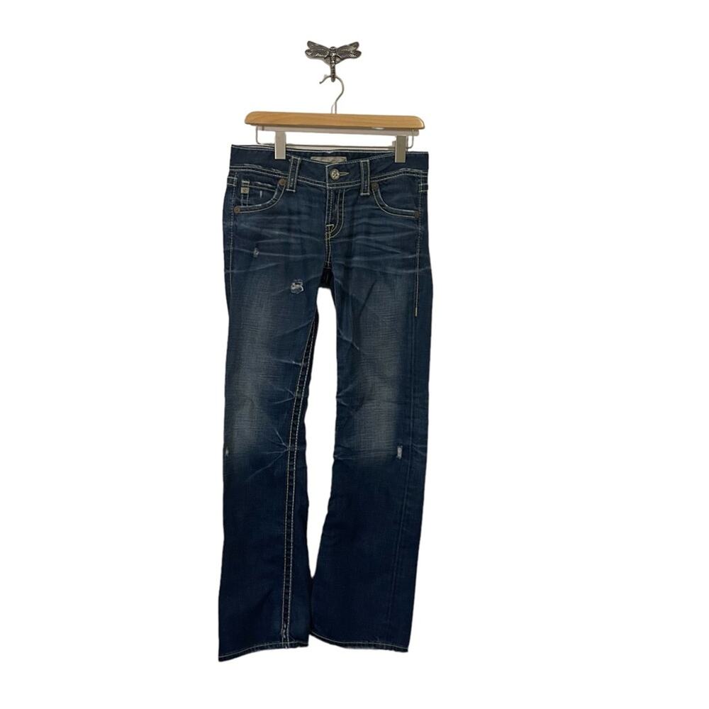 Big Star Sophie Distressed Blue Jeans Women's Size 28R